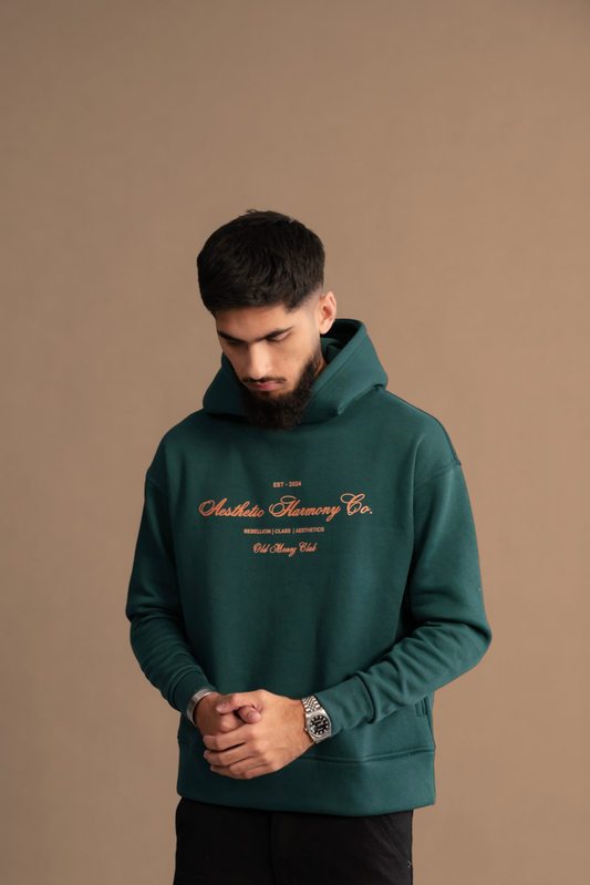 FOREST GREEN HARMONY HOODIE