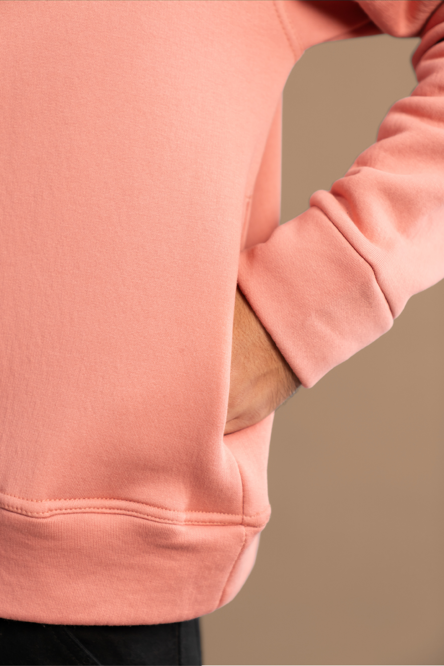 PINK ESSENTIAL HOODIE