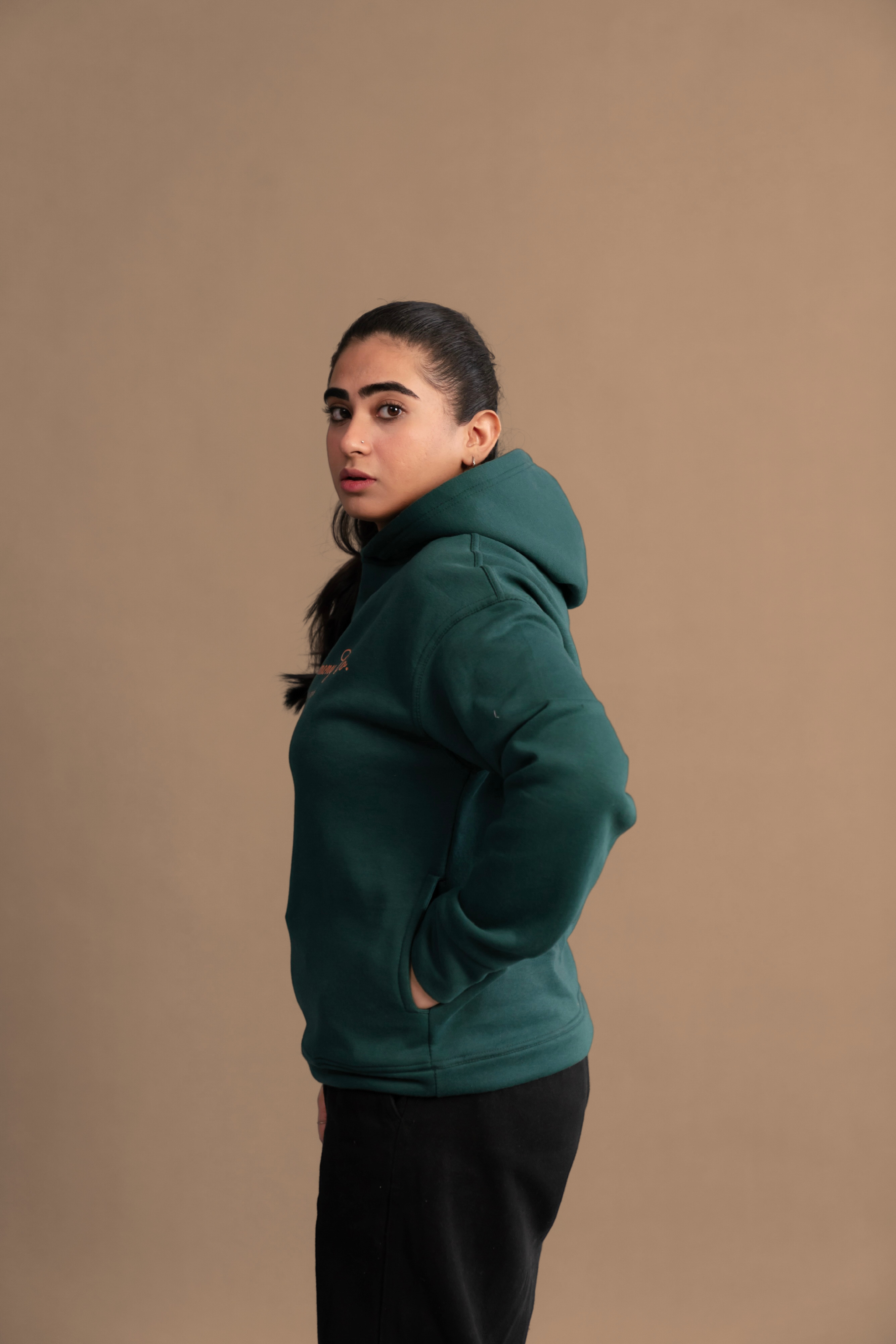 FOREST GREEN HARMONY HOODIE