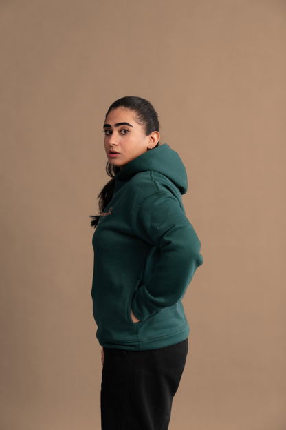 FOREST GREEN HARMONY HOODIE