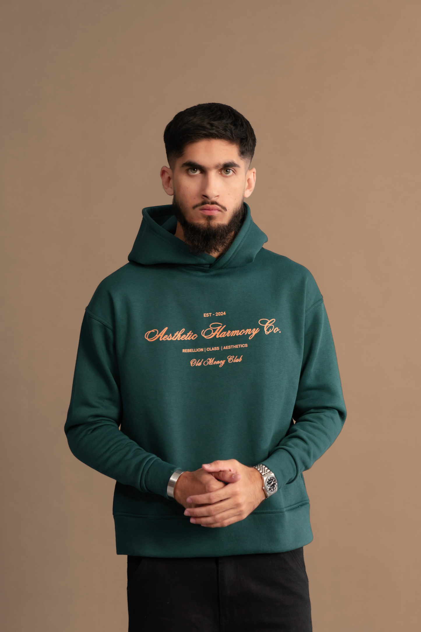 FOREST GREEN HARMONY HOODIE