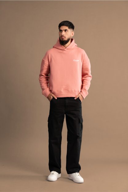 PINK ESSENTIAL HOODIE