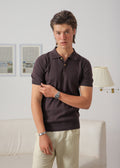 DARK BROWN PURE KNIT